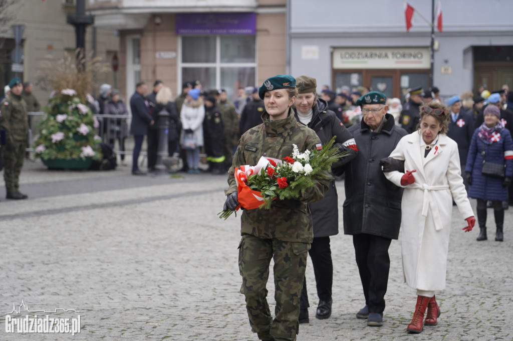 Obchody Narodowego Święta Niepodległości na Rynku w Grudziądzu