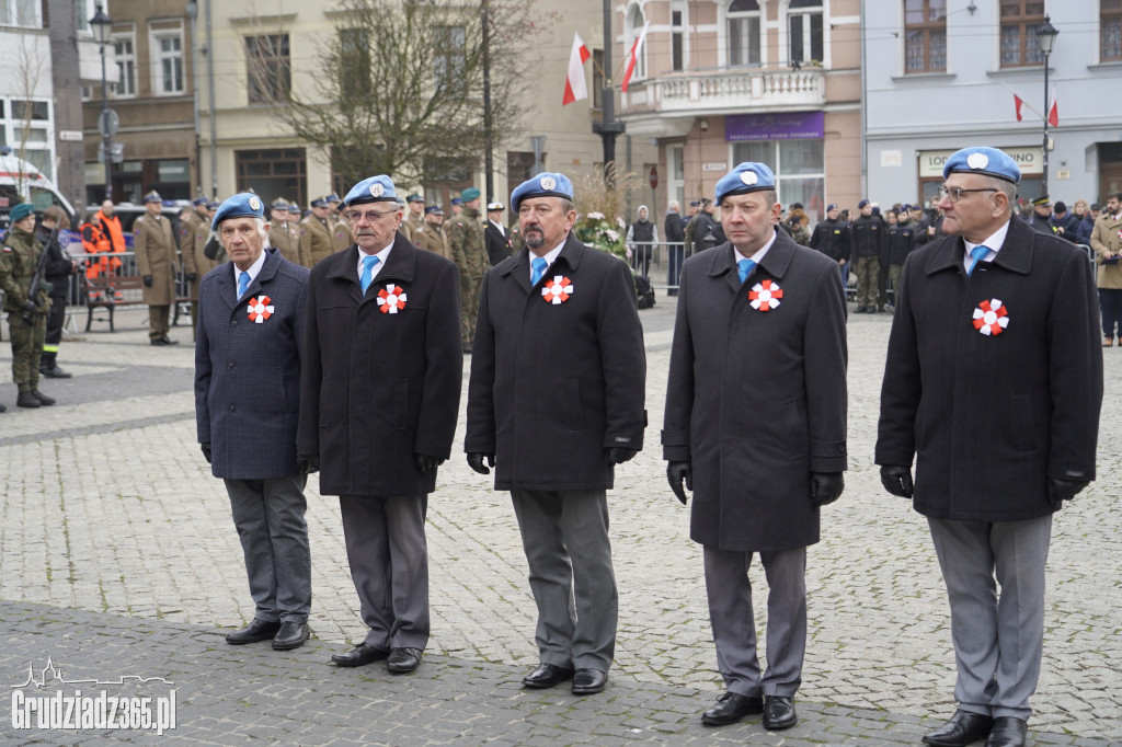 Obchody Narodowego Święta Niepodległości na Rynku w Grudziądzu