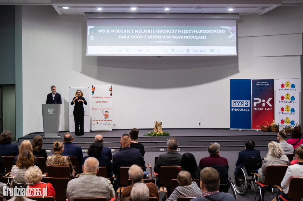 Obchody Międzynarodowego Dnia Osób z Niepełnosprawnościami. Wśród wyróżnionych Iwona Majorke z Grudziądza