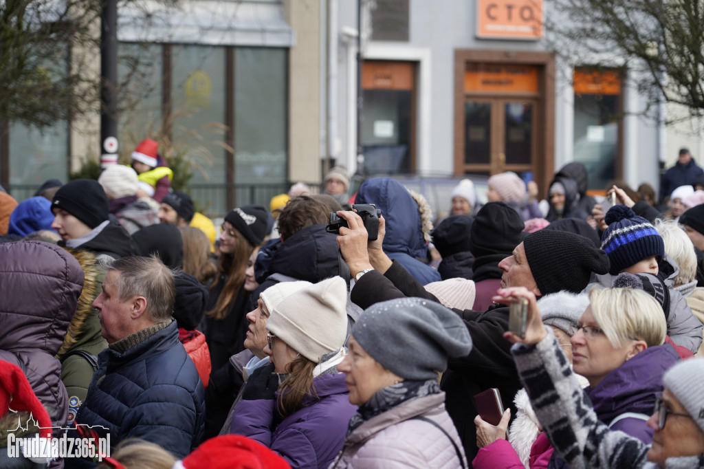 Święty Mikołaj na Rynku w Grudziądzu