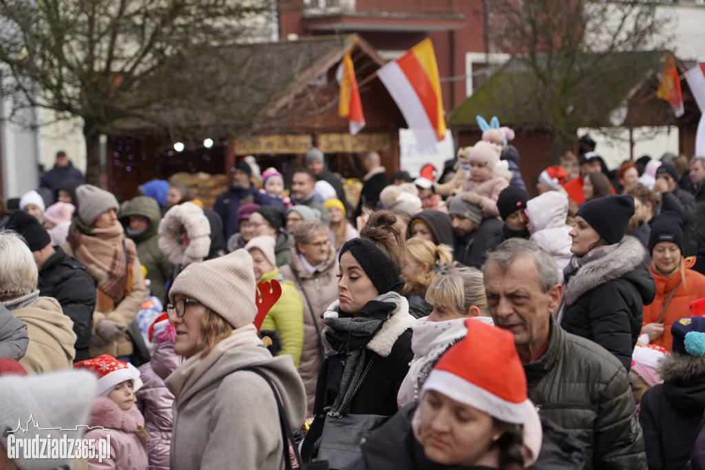 Święty Mikołaj na Rynku w Grudziądzu