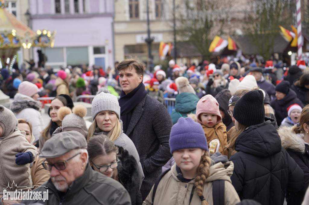 Święty Mikołaj na Rynku w Grudziądzu