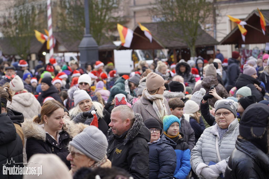 Święty Mikołaj na Rynku w Grudziądzu