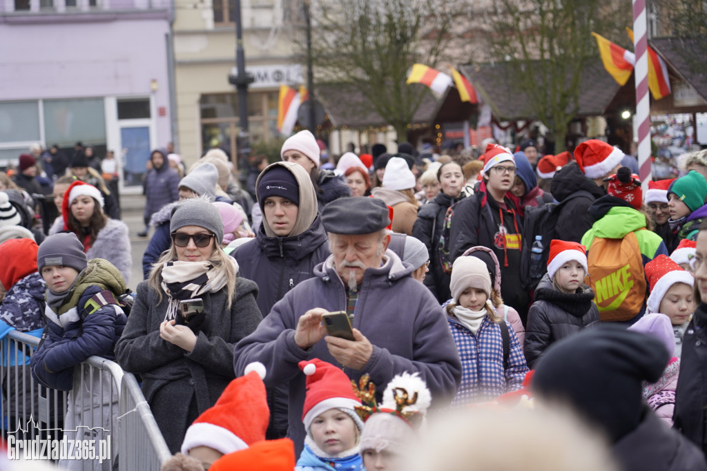 Święty Mikołaj na Rynku w Grudziądzu