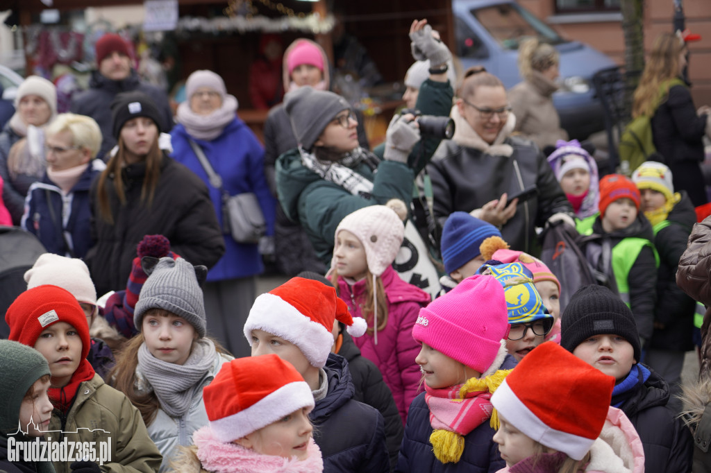 Święty Mikołaj na Rynku w Grudziądzu