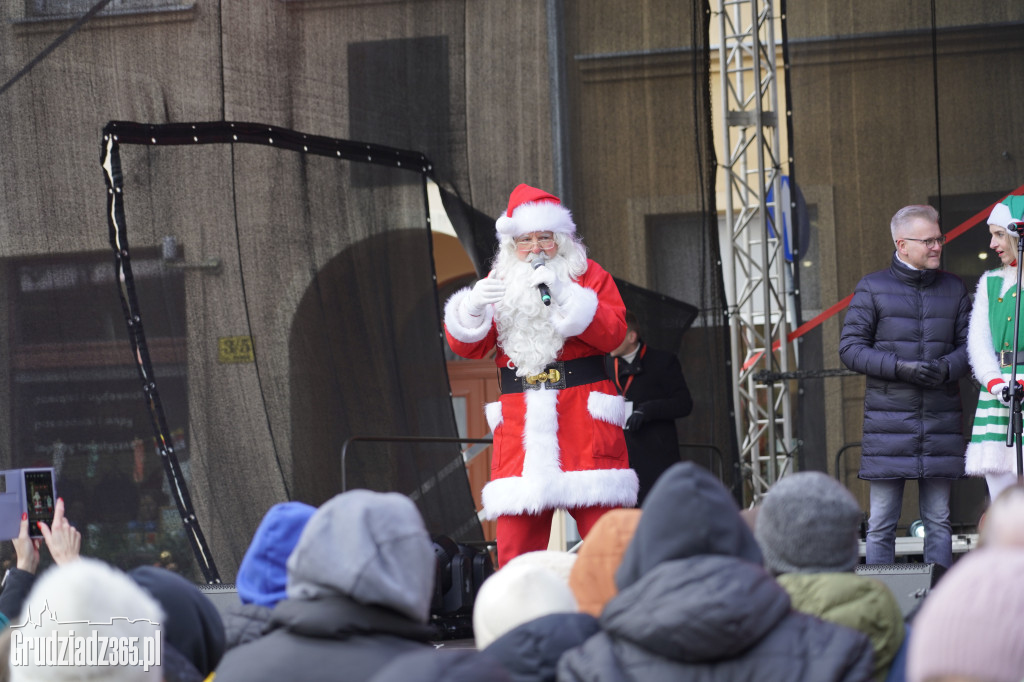 Święty Mikołaj na Rynku w Grudziądzu