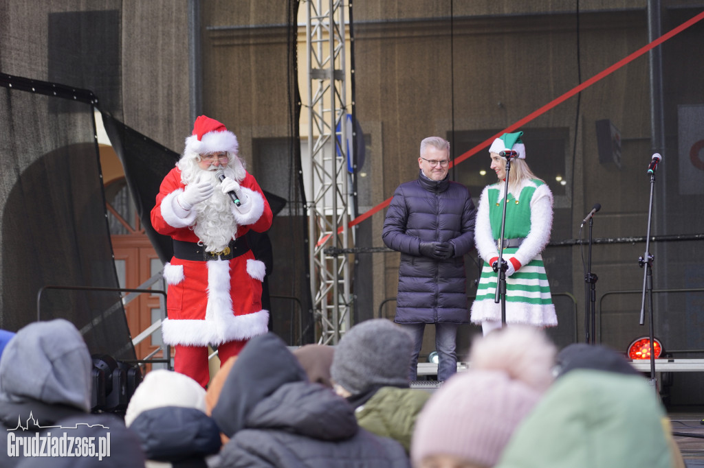 Święty Mikołaj na Rynku w Grudziądzu