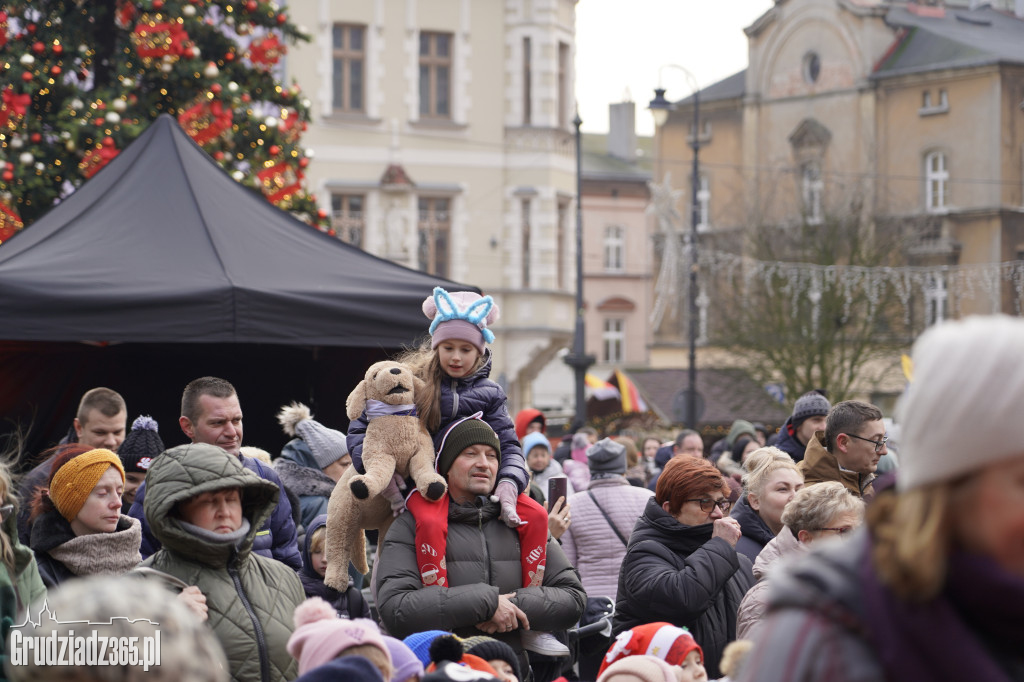 Święty Mikołaj na Rynku w Grudziądzu