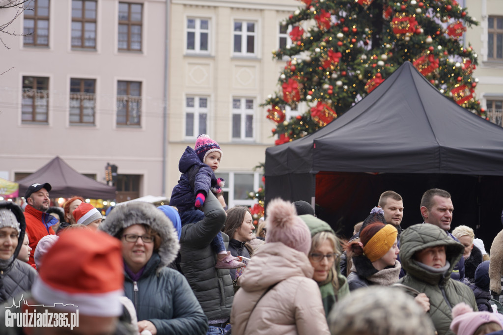 Święty Mikołaj na Rynku w Grudziądzu