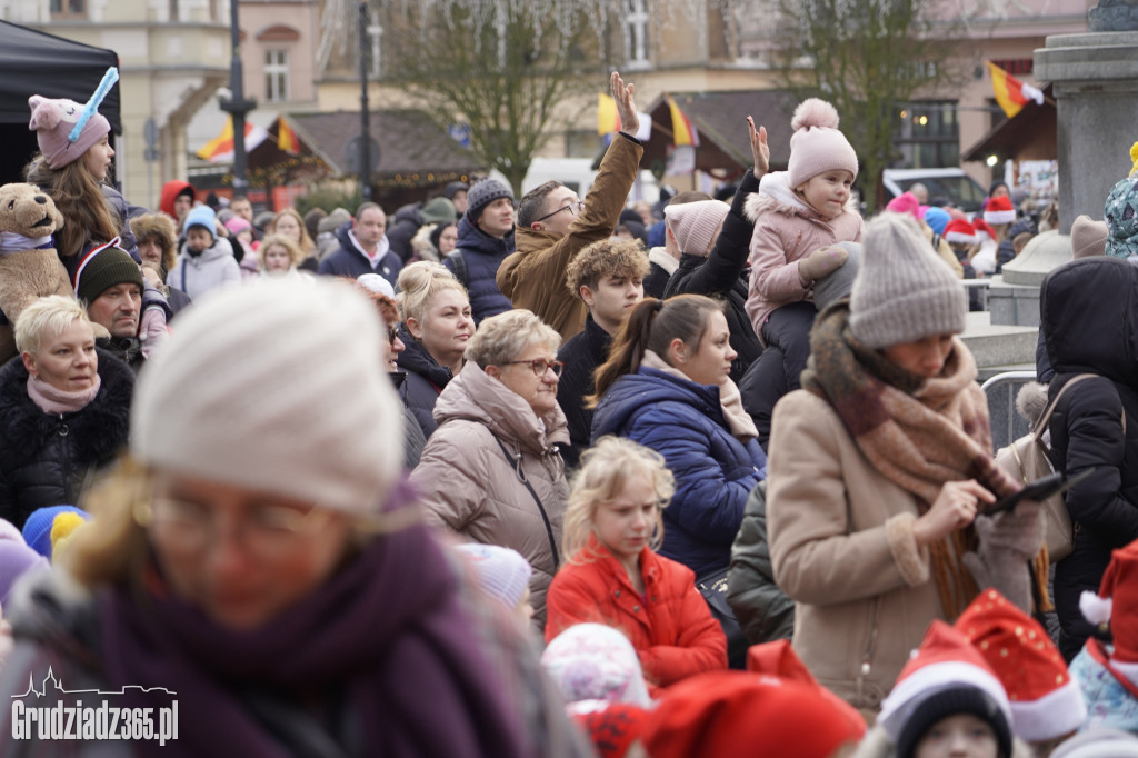 Święty Mikołaj na Rynku w Grudziądzu