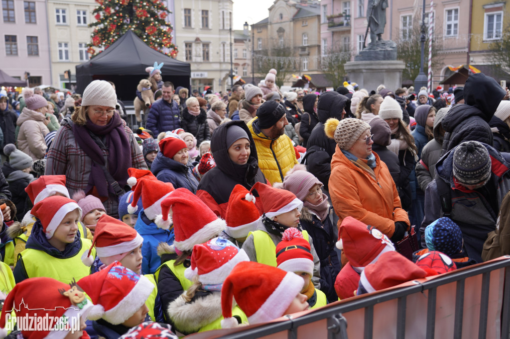 Święty Mikołaj na Rynku w Grudziądzu