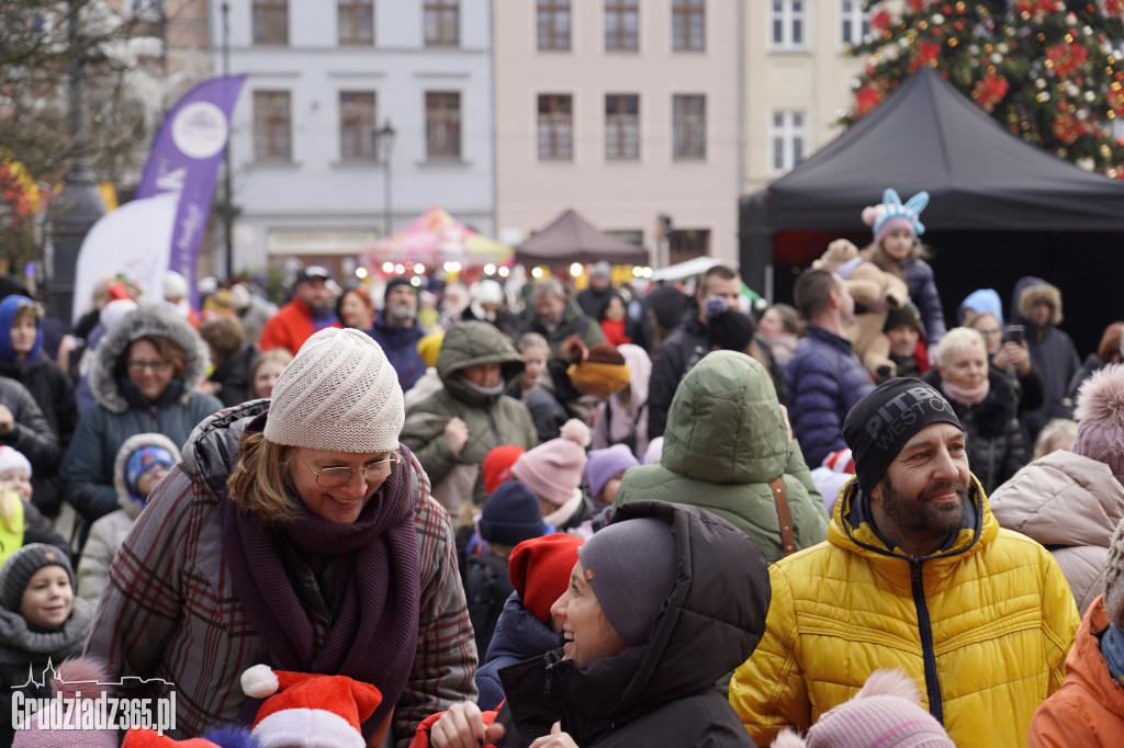 Święty Mikołaj na Rynku w Grudziądzu