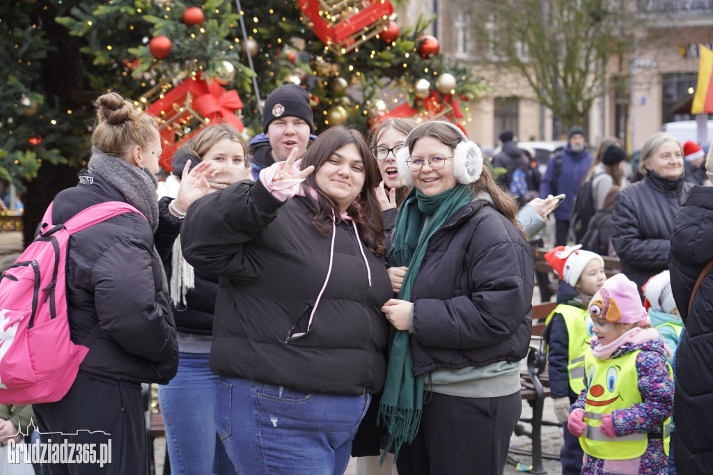 Święty Mikołaj na Rynku w Grudziądzu