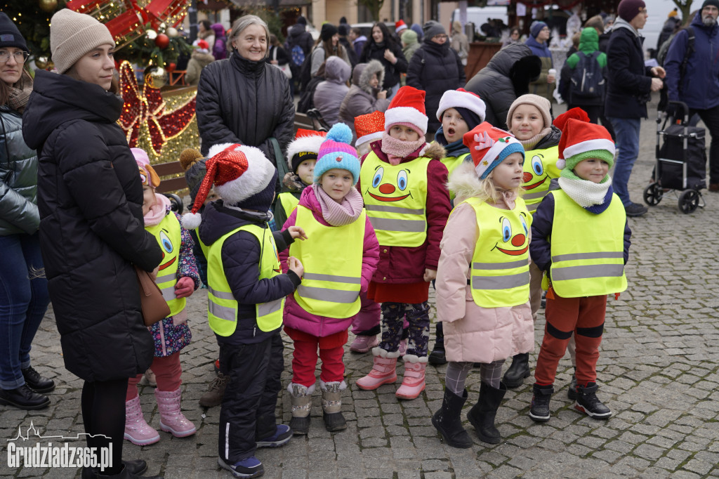 Święty Mikołaj na Rynku w Grudziądzu