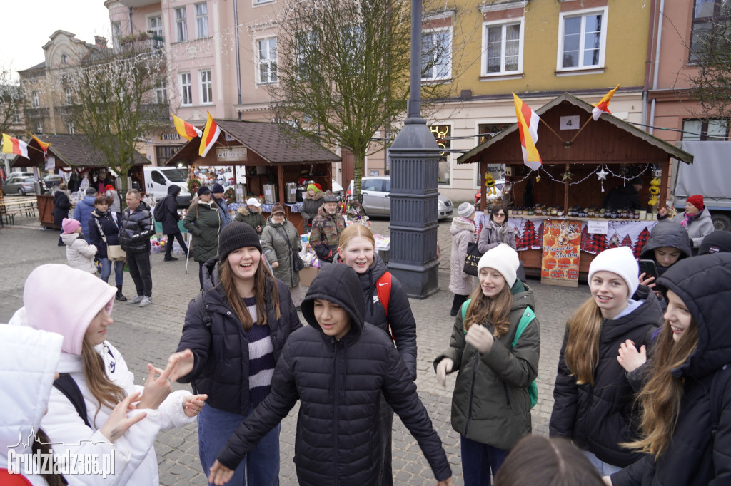 Święty Mikołaj na Rynku w Grudziądzu