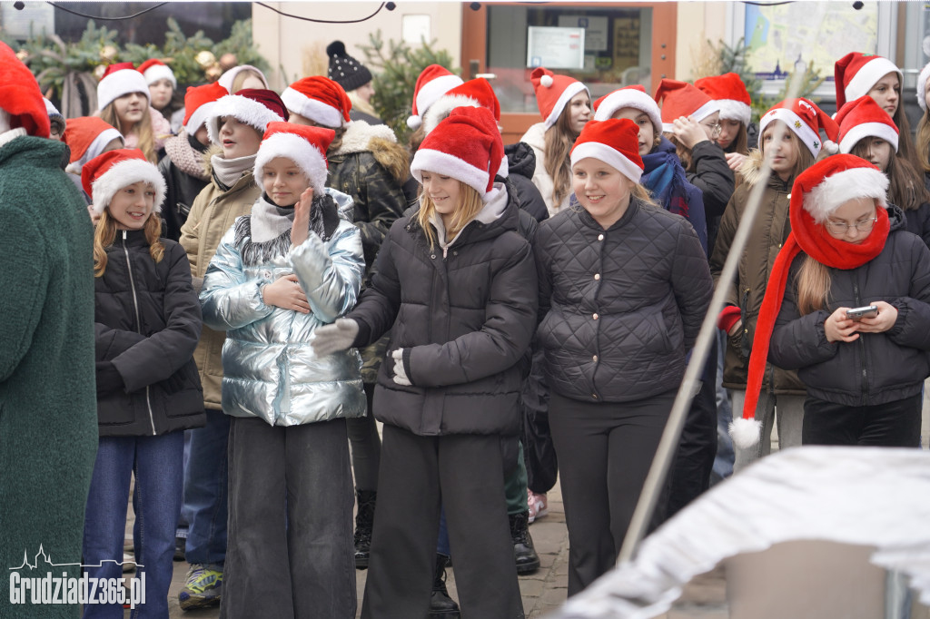 Święty Mikołaj na Rynku w Grudziądzu