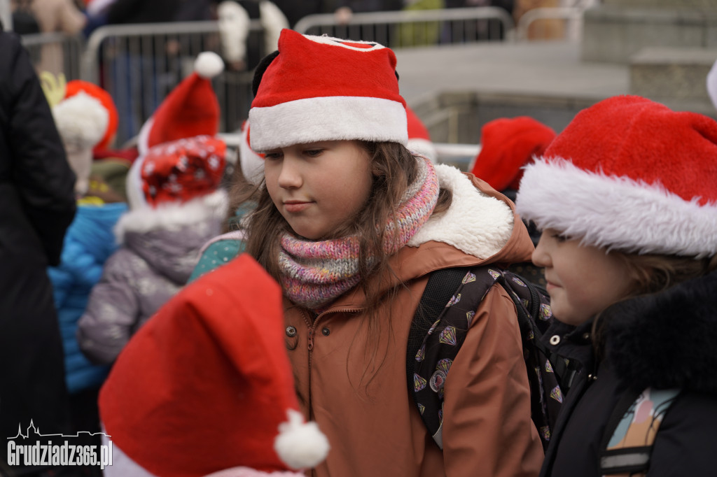 Święty Mikołaj na Rynku w Grudziądzu
