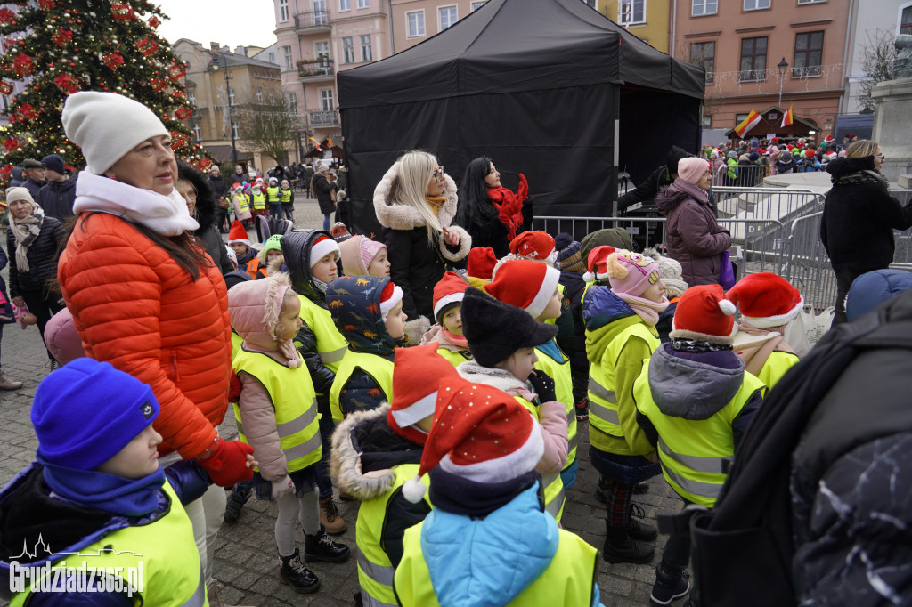 Święty Mikołaj na Rynku w Grudziądzu