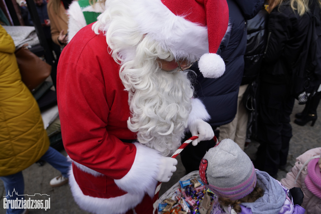 Święty Mikołaj na Rynku w Grudziądzu