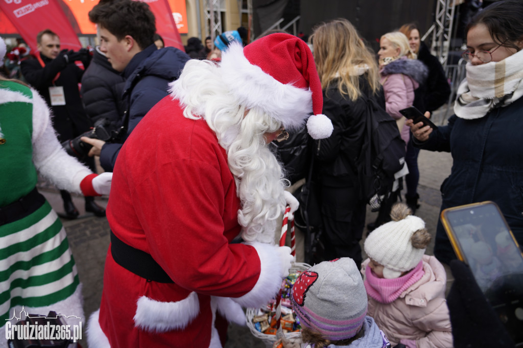 Święty Mikołaj na Rynku w Grudziądzu