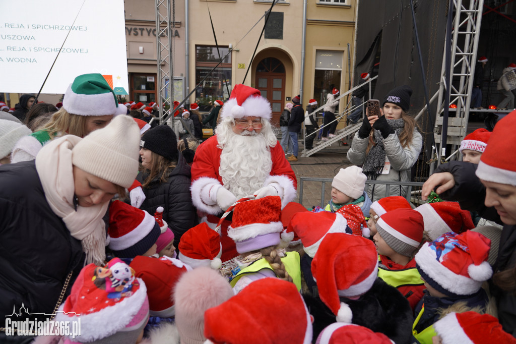 Święty Mikołaj na Rynku w Grudziądzu
