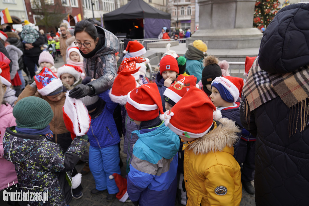 Święty Mikołaj na Rynku w Grudziądzu