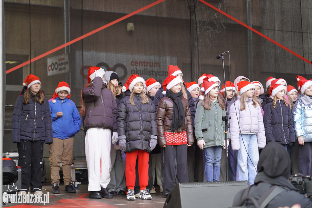 Święty Mikołaj na Rynku w Grudziądzu