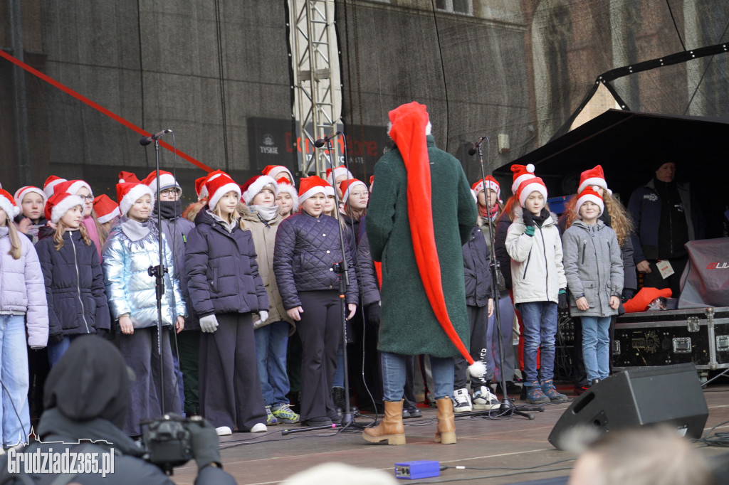 Święty Mikołaj na Rynku w Grudziądzu