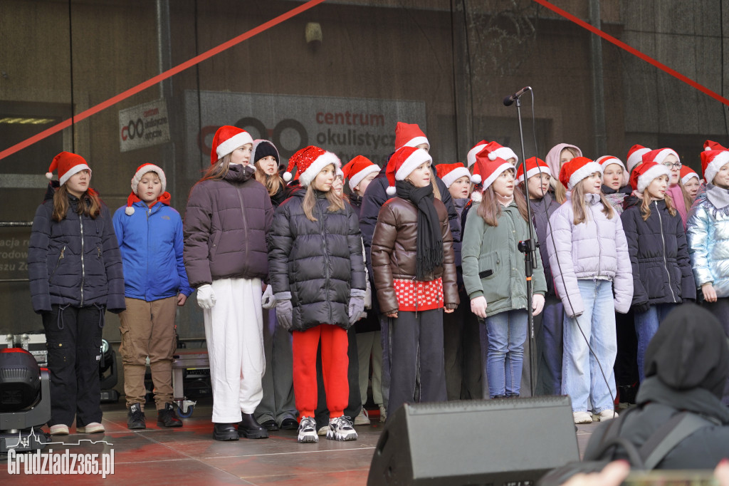 Święty Mikołaj na Rynku w Grudziądzu