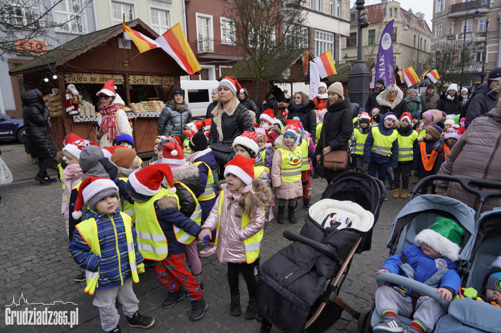 Święty Mikołaj na Rynku w Grudziądzu