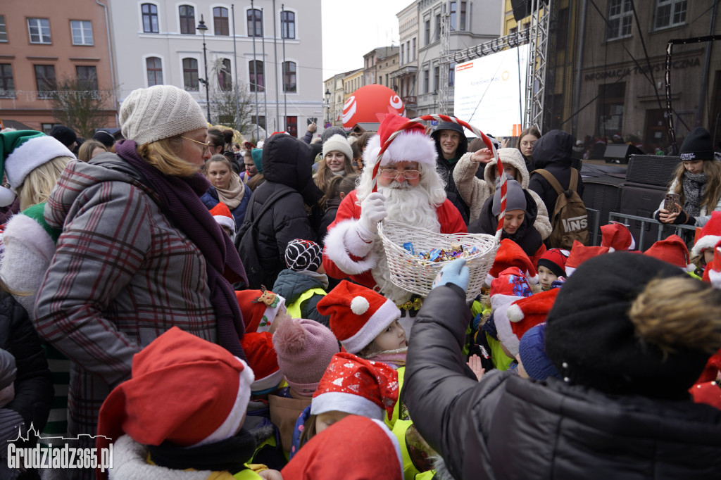 Święty Mikołaj na Rynku w Grudziądzu