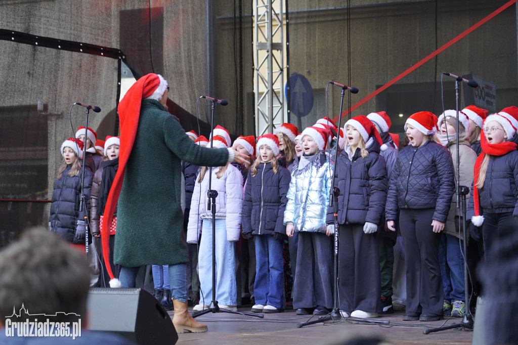 Święty Mikołaj na Rynku w Grudziądzu