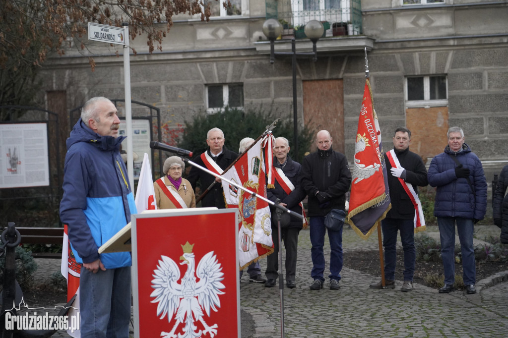 Uroczystości 43 rocznicy wprowadzenia stanu wojennego