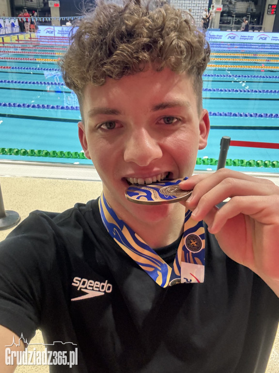 Damian Mikita z UKS Ruch Grudziądz brązowym medalistą Zimowych Mistrzostw Polski!