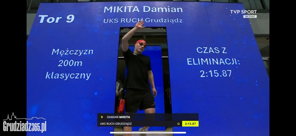 Damian Mikita z UKS Ruch Grudziądz brązowym medalistą Zimowych Mistrzostw Polski!