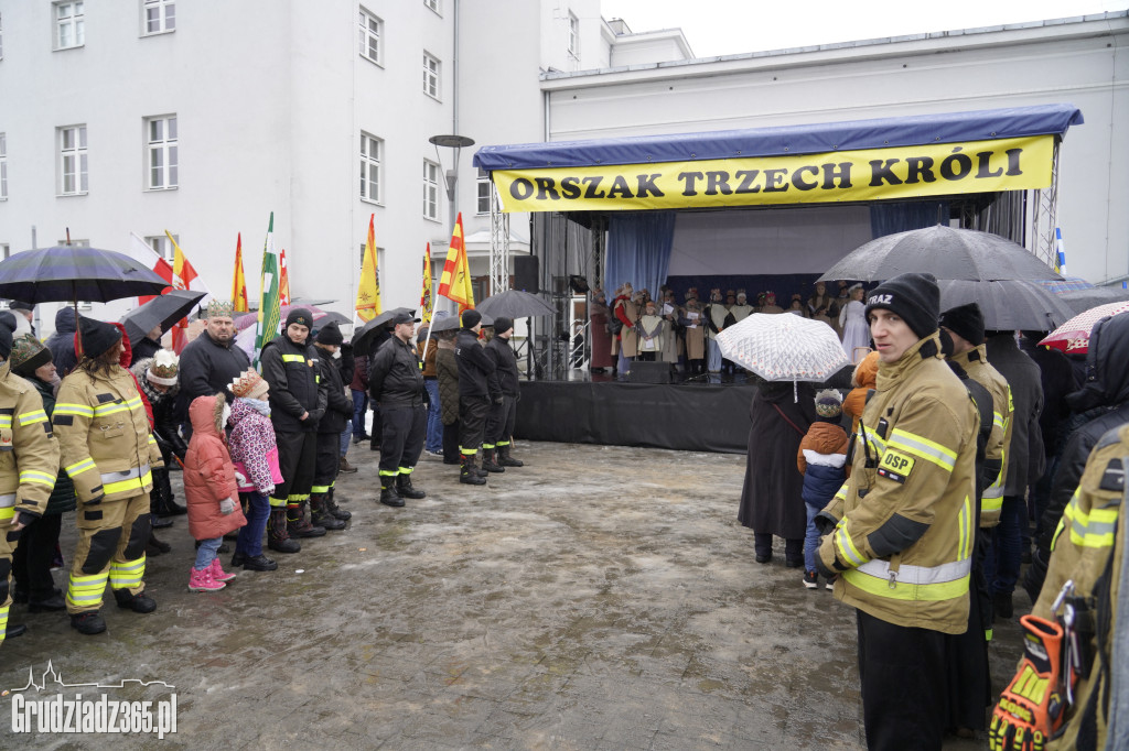 Ulicami Grudziądza po raz jedenasty przemaszerował Orszak Trzech Króli