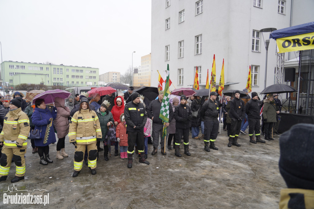 Ulicami Grudziądza po raz jedenasty przemaszerował Orszak Trzech Króli