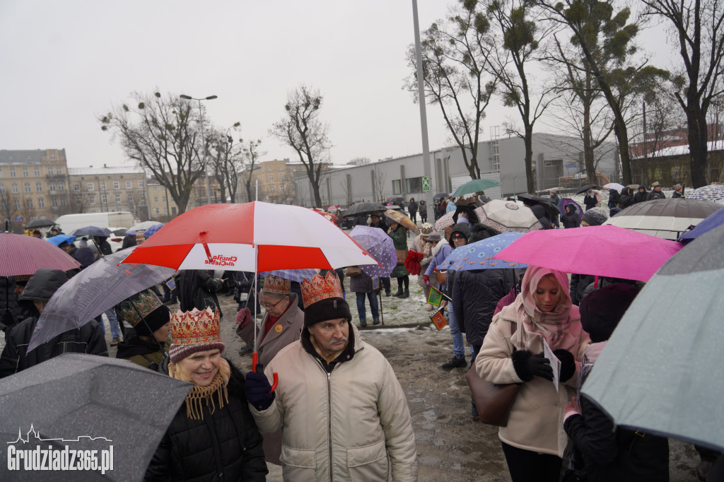 Ulicami Grudziądza po raz jedenasty przemaszerował Orszak Trzech Króli