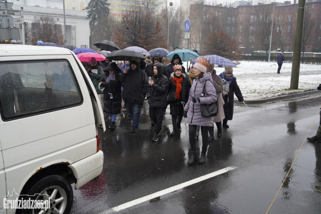 Ulicami Grudziądza po raz jedenasty przemaszerował Orszak Trzech Króli