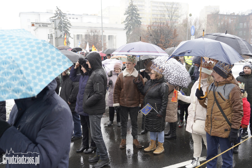 Ulicami Grudziądza po raz jedenasty przemaszerował Orszak Trzech Króli