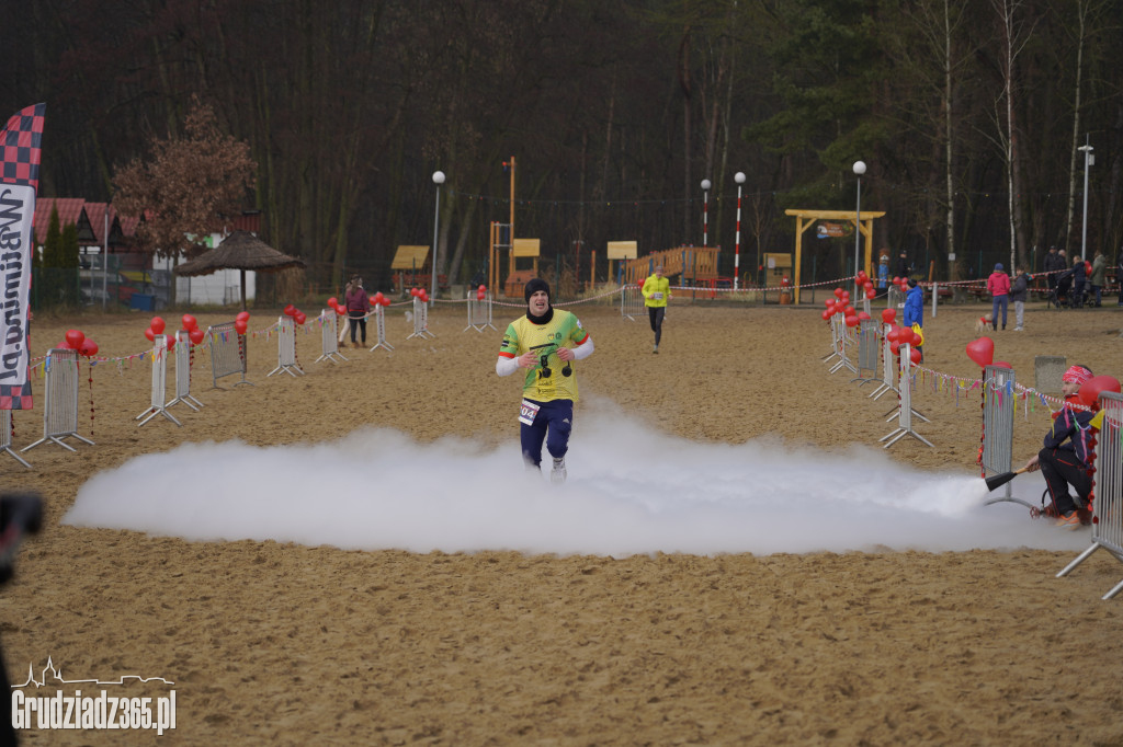 Bieg WOŚP na plaży miejskiej w Rudniku – relacja