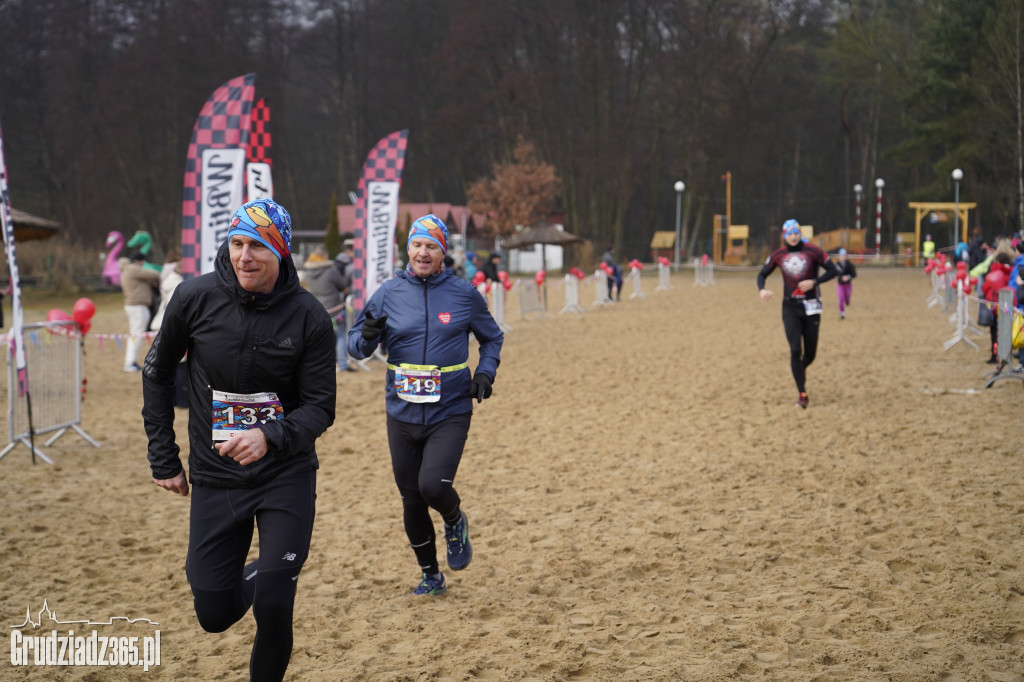 Bieg WOŚP na plaży miejskiej w Rudniku – relacja