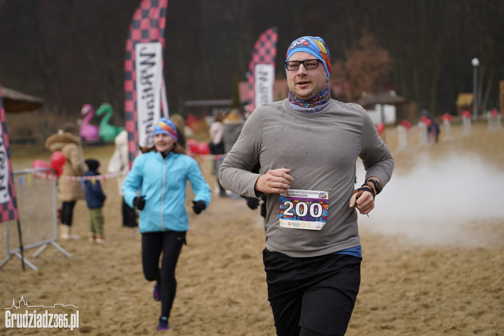 Bieg WOŚP na plaży miejskiej w Rudniku – relacja