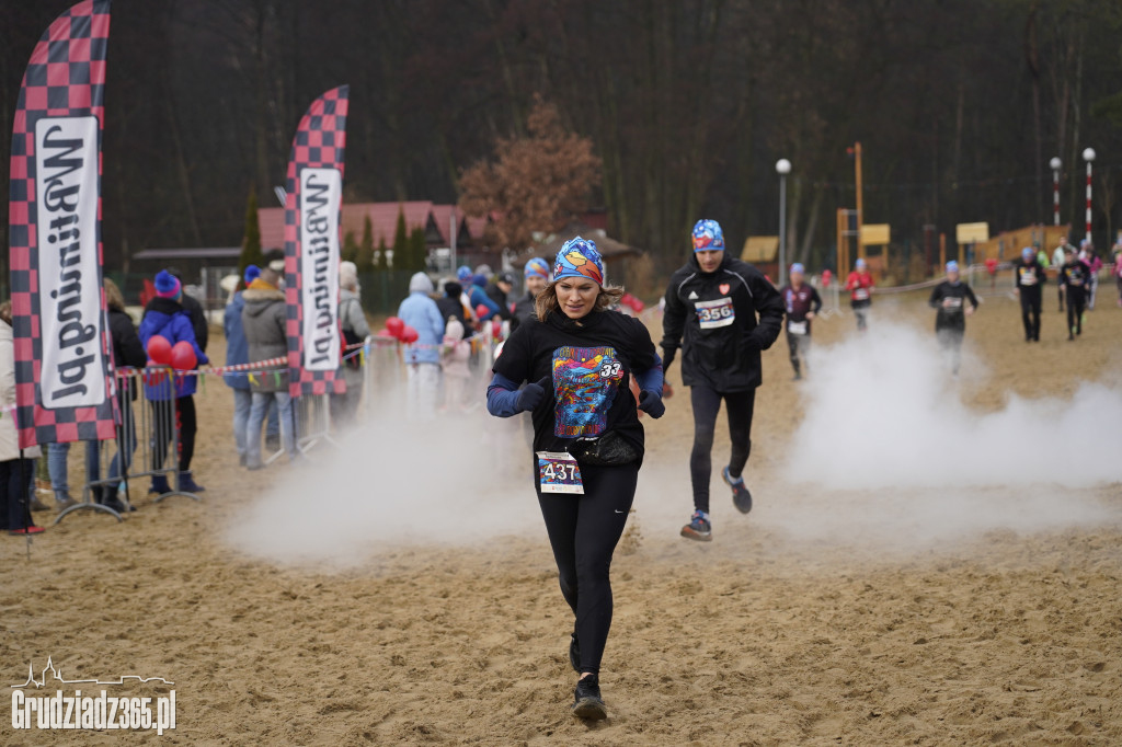 Bieg WOŚP na plaży miejskiej w Rudniku – relacja