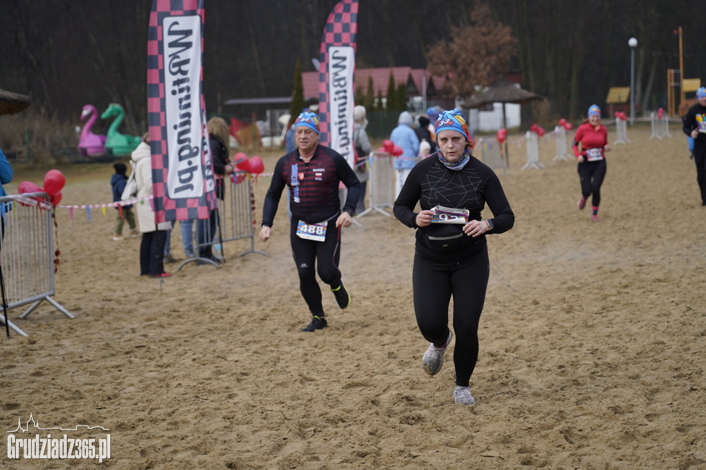 Bieg WOŚP na plaży miejskiej w Rudniku – relacja