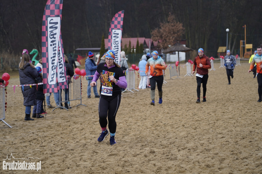 Bieg WOŚP na plaży miejskiej w Rudniku – relacja