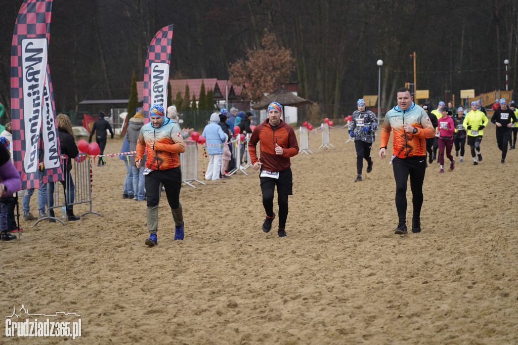 Bieg WOŚP na plaży miejskiej w Rudniku – relacja