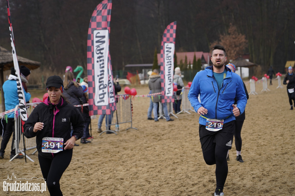 Bieg WOŚP na plaży miejskiej w Rudniku – relacja