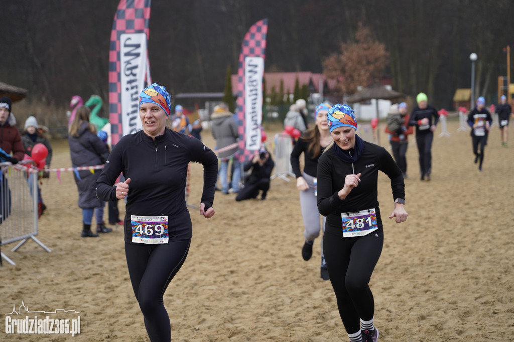 Bieg WOŚP na plaży miejskiej w Rudniku – relacja