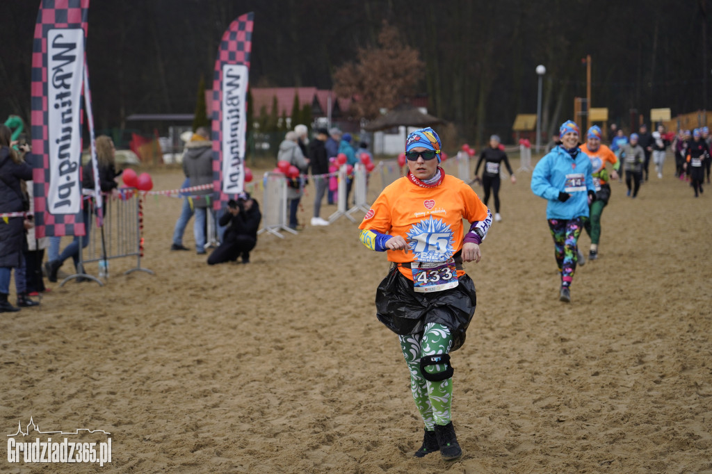 Bieg WOŚP na plaży miejskiej w Rudniku – relacja